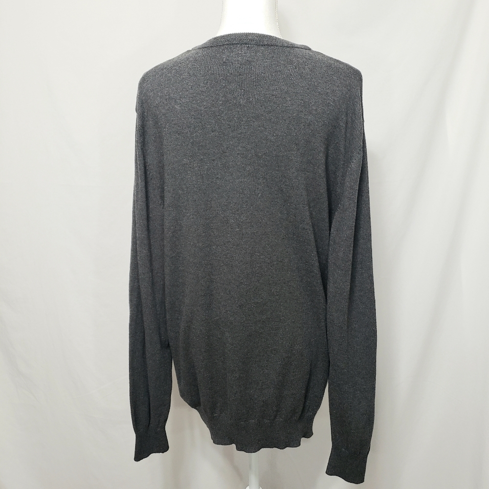 Old Navy Men's V-Neck, Long Sleeve Sweater Sz L - Picture 4 of 6